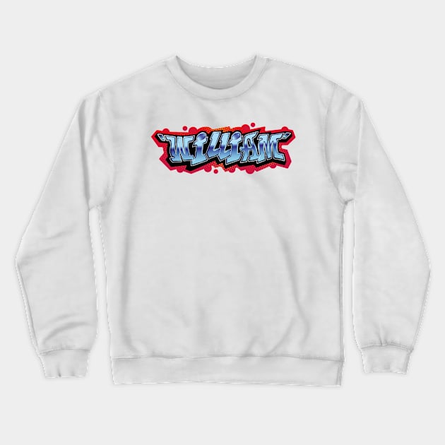 WILLIAM Crewneck Sweatshirt by WildMeART